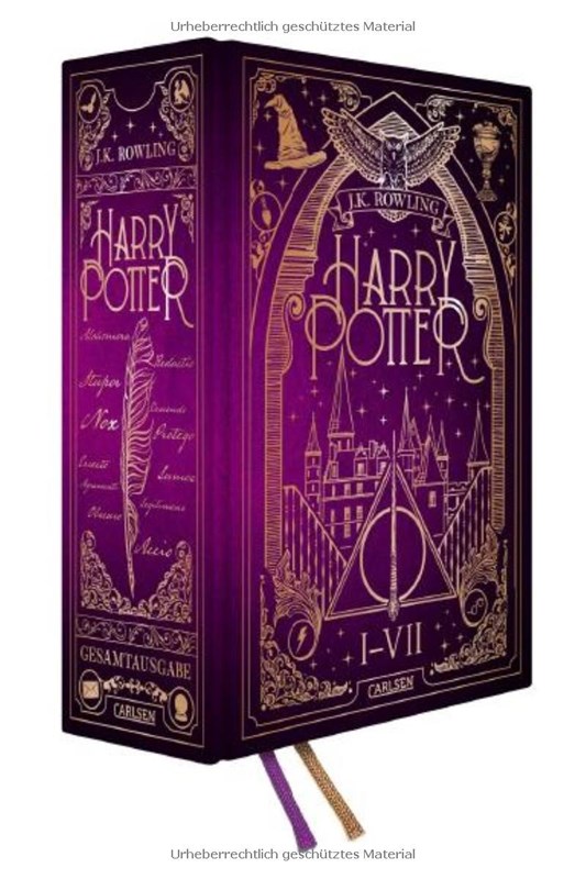 Harry Potter en ALLEMAND - Édition complète 7 tomes en 1 volume (Carlsen)