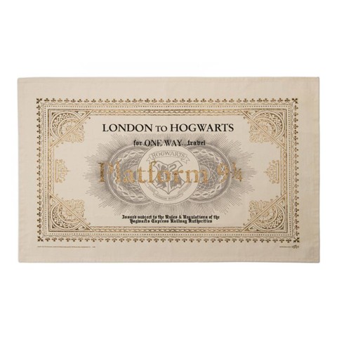 Torchon de cuisine Billet de Train Voie 9 3/4