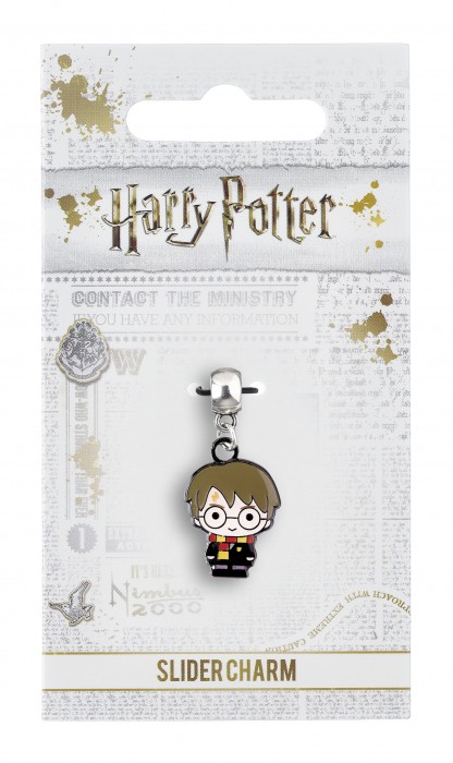 Slider charm pendentif Harry Potter personnage