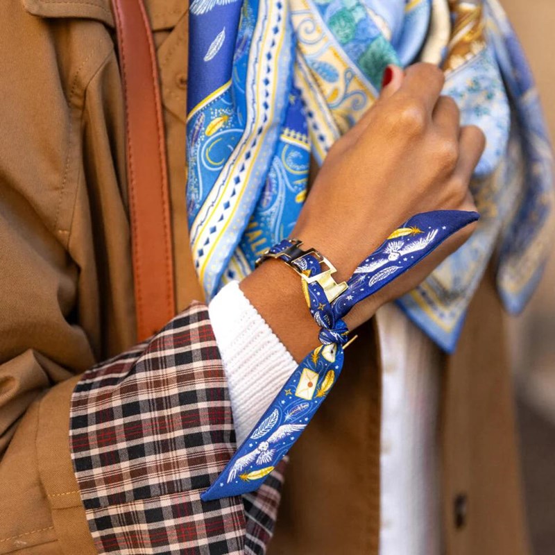 Bracelet doré et Lien, Harry Potter, L'arrivée à Poudlard