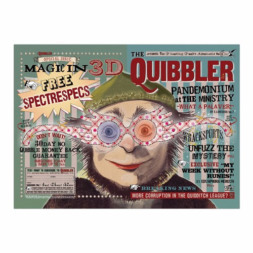 Poster The Quibbler - MinaLima