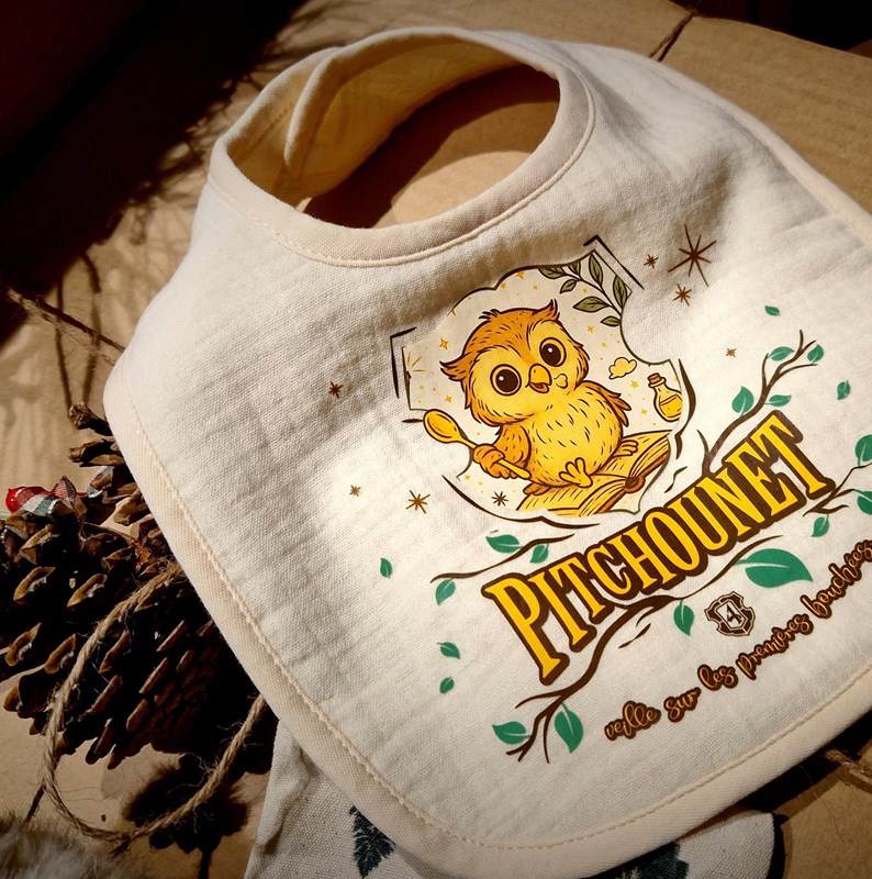 Bavoir Pitchounet - Édition Rebâtisseurs