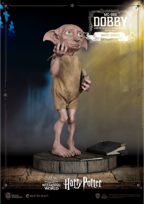Statuette Dobby Master Craft 39 cm 3000 ex. - Harry Potter