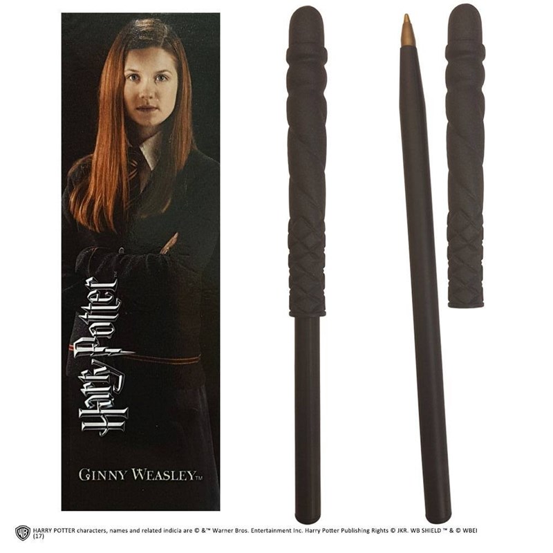 Stylo-baguette & marque-page Ginny Weasley