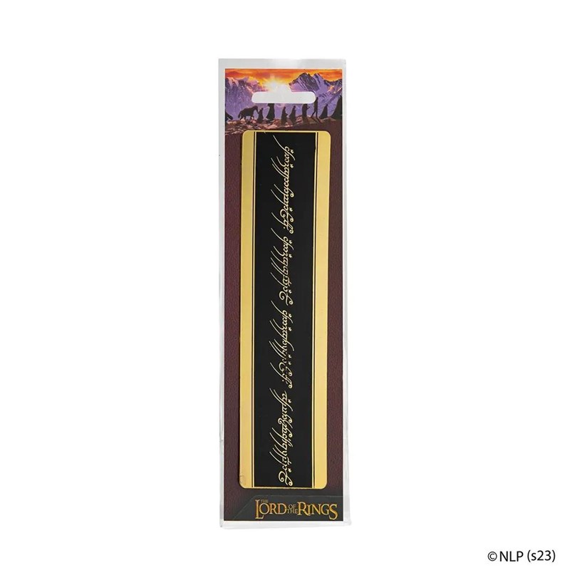 Marque-page Anneau Unique - Le Seigneur des Anneaux