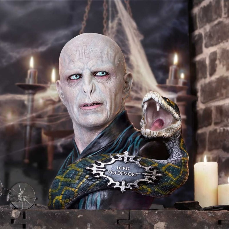 Buste Lord Voldemort et Nagini - Harry Potter