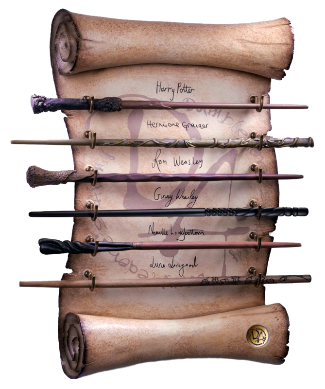 Présentoir baguettes Armée de Dumbledore - Harry Potter