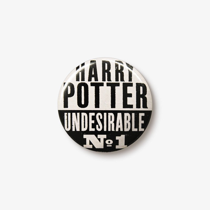 Badge Gazette du Sorcier Harry Potter - Undesirable N°1