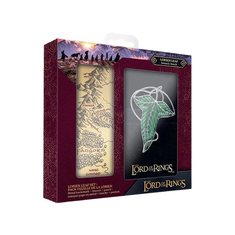 Pack marque-page et broche de La Lorien - Le Seigneur des Anneaux