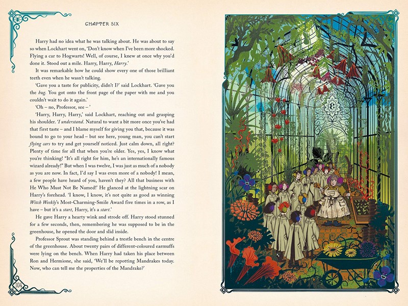 Harry Potter and the Chamber of Secrets (ENGLISH) - Illustré par MinaLima