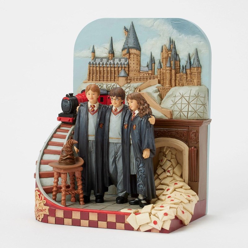 Figurine trio Harry, Ron, Hermione 1er jour par Jim Shore