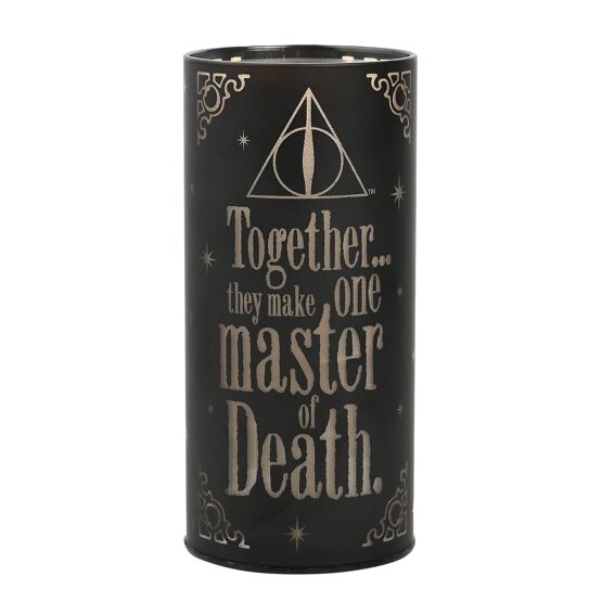 Lampe tube Reliques de la Mort - Morsmordre Harry Potter