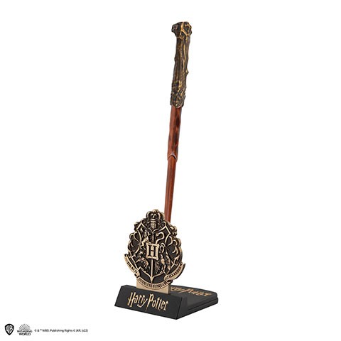 Stylo baguette sur socle Harry Potter