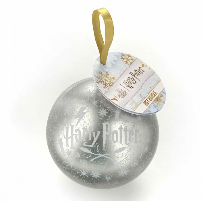 Boule de Noël et collier Poufsouffle - Harry Potter
