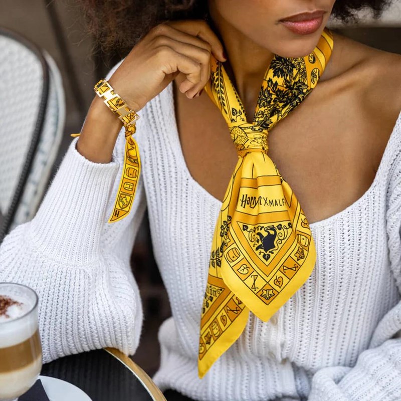 Carré de soie 67, Harry Potter, Poufsouffle