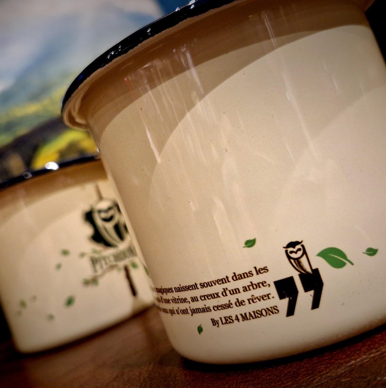 Mug camping émaillé Pitchounet