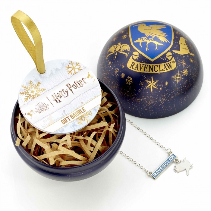 Boule de Noël et collier Serdaigle - Harry Potter