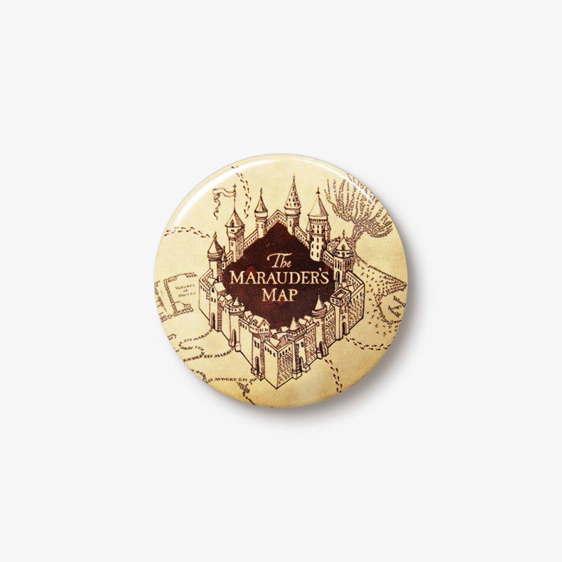 Badge Carte du Maraudeur Harry Potter - Couverture