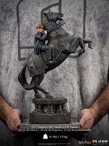 figurine ron weasley wizard chess deluxe art iron studios 13