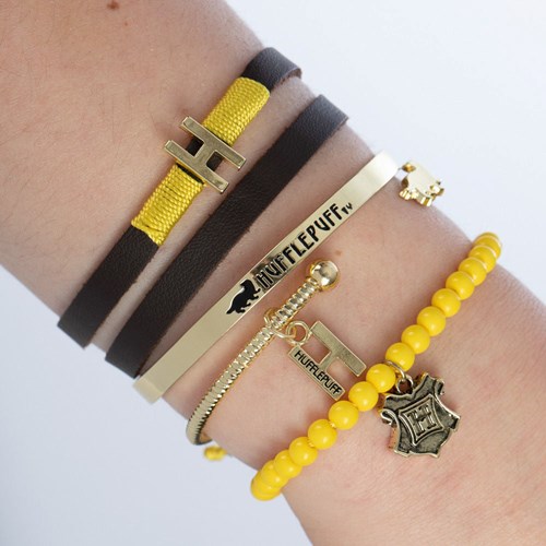 Set de bracelets Poufsouffle - Harry Potter
