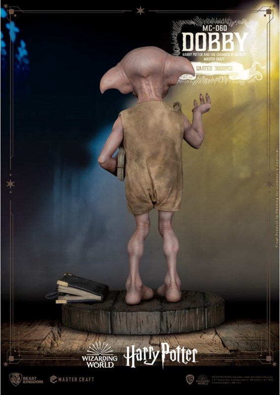 Statuette Dobby Master Craft 39 cm 3000 ex. - Harry Potter