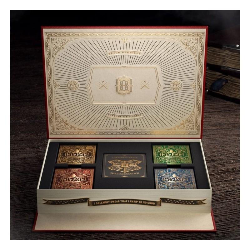 Coffret Premium 4 Jeux de Cartes Harry Potter – THEORY11