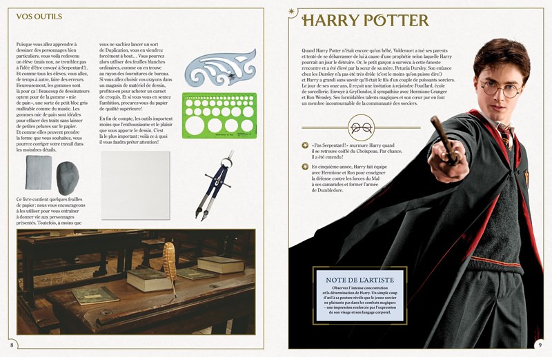 Apprendre à dessiner Harry Potter