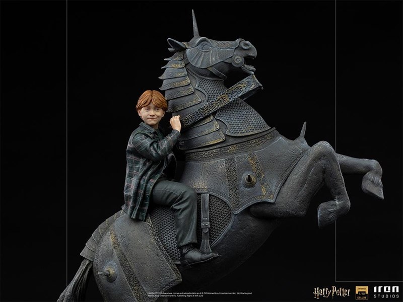 Statuette Deluxe Art Scale 1/10 Ron Weasley at the Wizard Chess