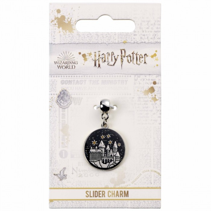 Slider charm pendentif Château Poudlard - Harry Potter