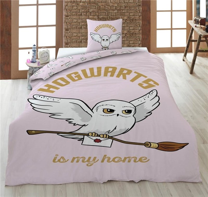 Parure de lit Harry Potter Hedwige POLYESTER - 1 personne