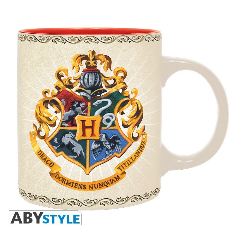 HARRY POTTER - Mug - 320 ml - Poudlard 4 maisons