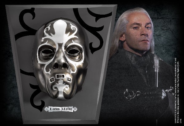Masque Lucius Malefoy - Noble Collection Harry Potter