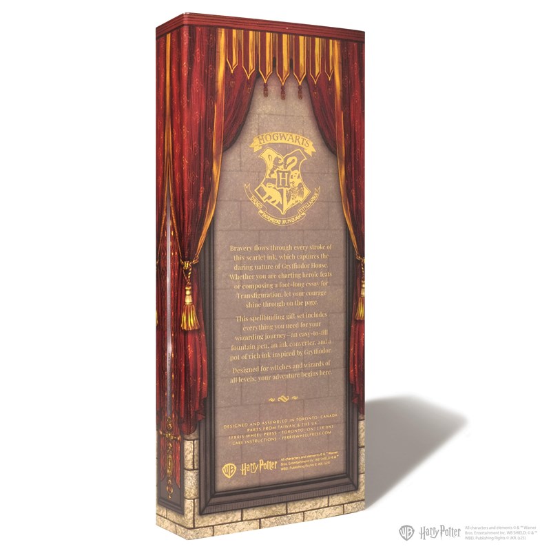 STYLO PLUME HARRY POTTER - GRYFFONDOR