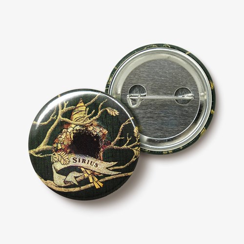 Badge tapisserie famille Black Harry Potter - Sirius Black