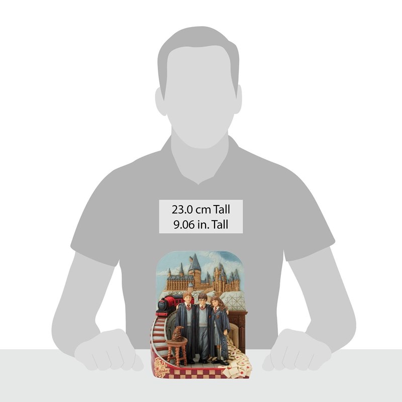 Figurine trio Harry, Ron, Hermione 1er jour par Jim Shore