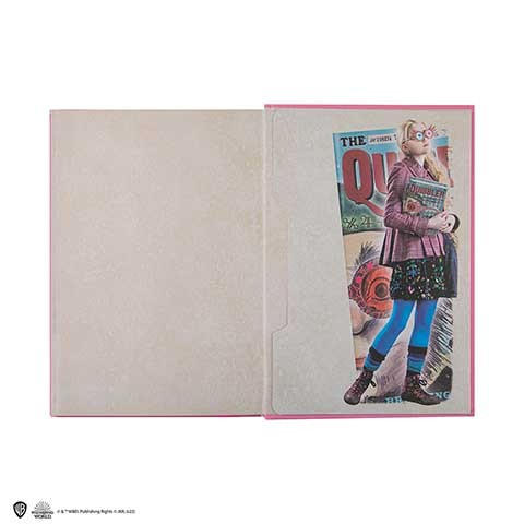 Carnet rigide et marque-page Luna Lovegood - Harry Potter