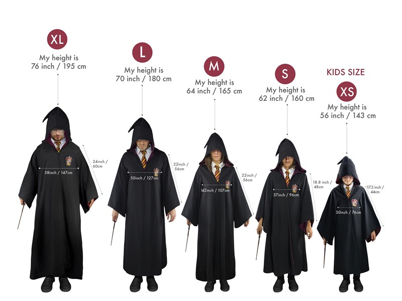 Robe de sorcier Gryffondor - Harry Potter