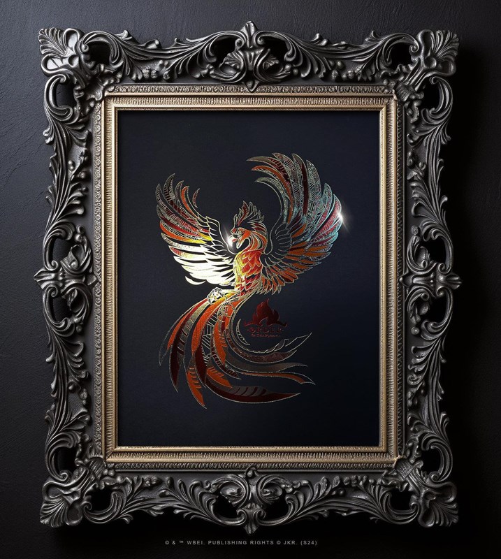 Artprint Fumseck dorure à chaud - Harry Potter