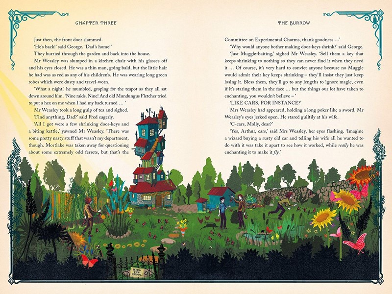 Harry Potter et la Chambre des Secrets (FRANCAIS) - Illustré par MinaLima