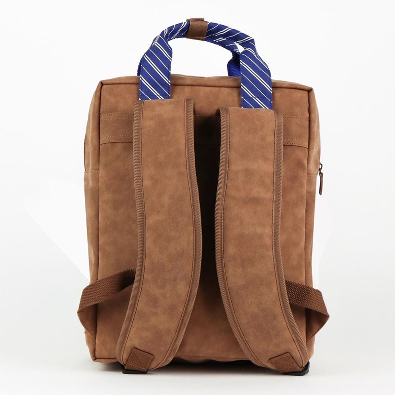 SAC A DOS CUIR BRUN CASUAL SERDAIGLE - HARRY POTTER