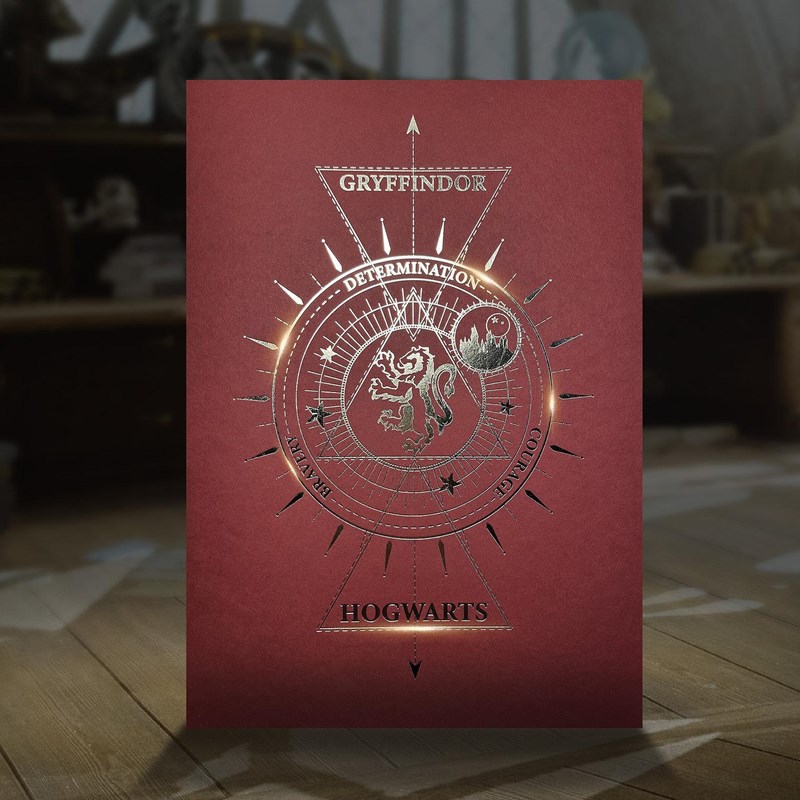 Artprint Gryffondor dorure à chaud - Harry Potter