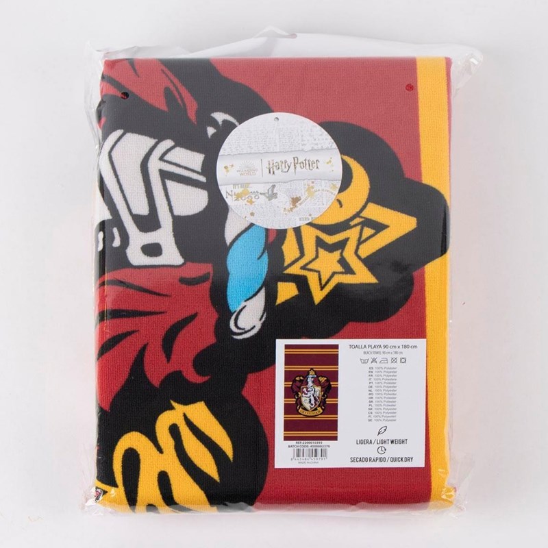 SERVIETTE DE PLAGE GRYFFONDOR - HARRY POTTER