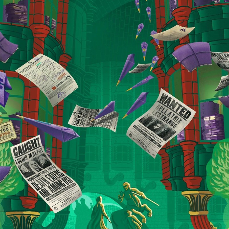 Art print Ministère de la Magie MinaLima - Harry Potter