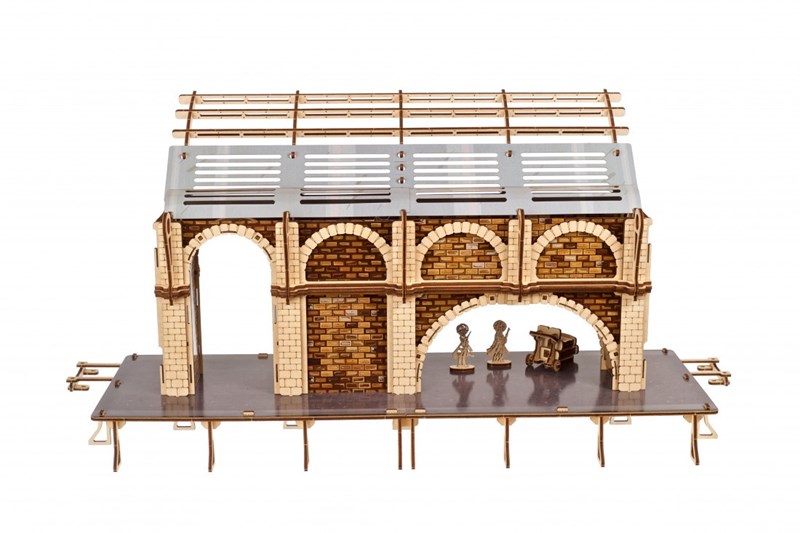 Kit assemblage bois Voie 9 3/4 - Harry Potter