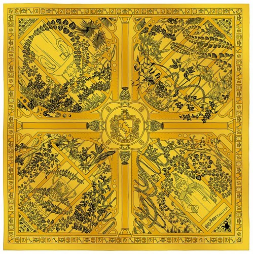 Carré de soie 67, Harry Potter, Poufsouffle