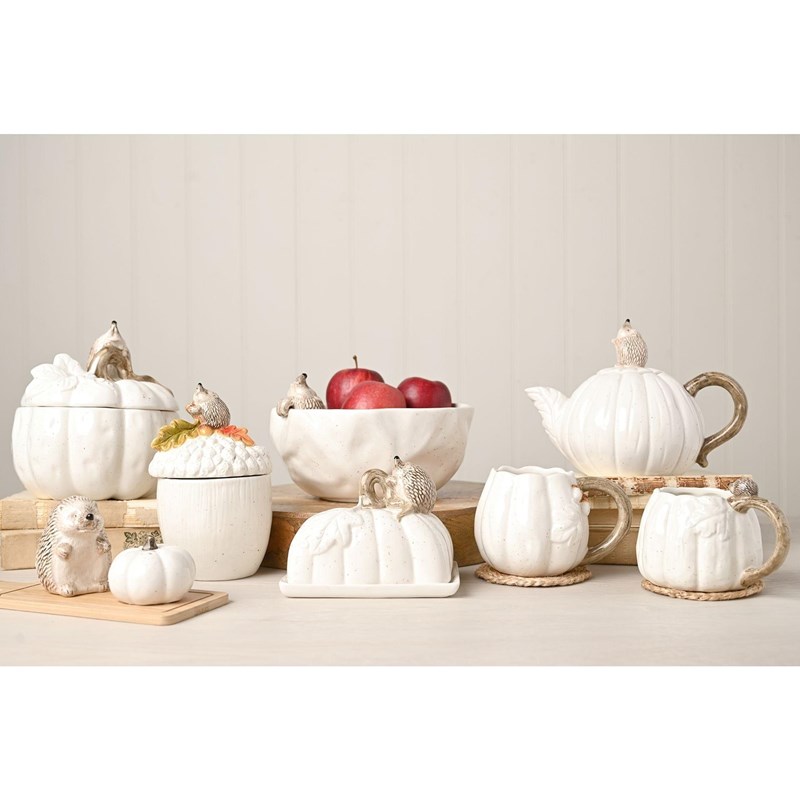 Pot de Rangement – Hérisson sur un Gland – Country Living®