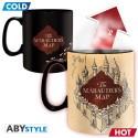 MUG HEAT CHANGE - 460ml - CARTE MAURAUDEUR - HARRY POTTER
