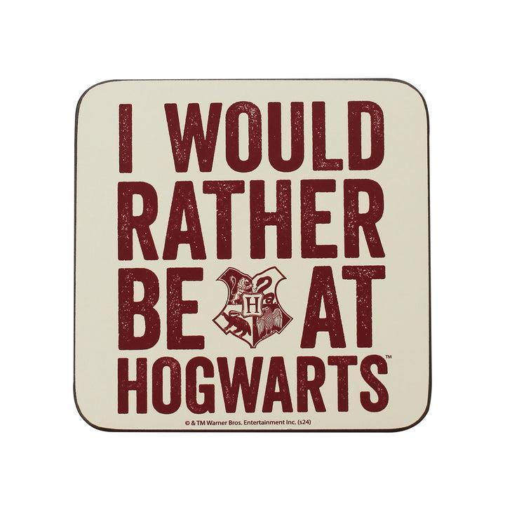 Sous-verre "I Would Rather be at Hogwarts" - Harry Potter