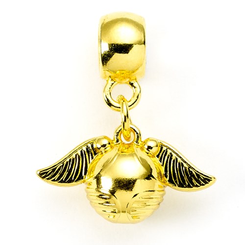 Charm vif d'or 3D doré - Harry Potter