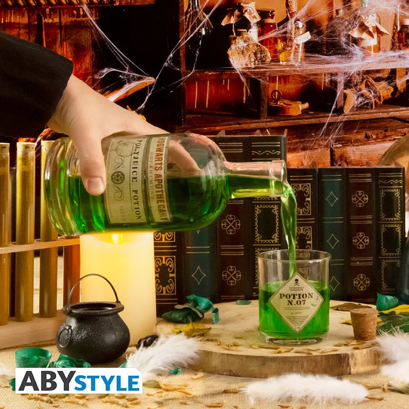 Set bouteille & verres potion - Harry Potter